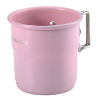 Taza Aluminio Camping 300 ml Rosado